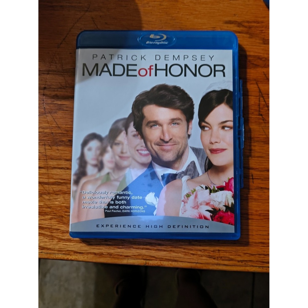 Made of Honor Blu-ray 2008 Patrick Dempsey Rom Com 1080p HD 26416LIT